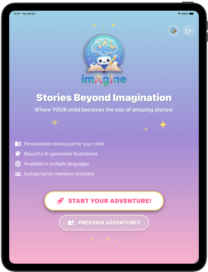 ImagineAI App Screenshot