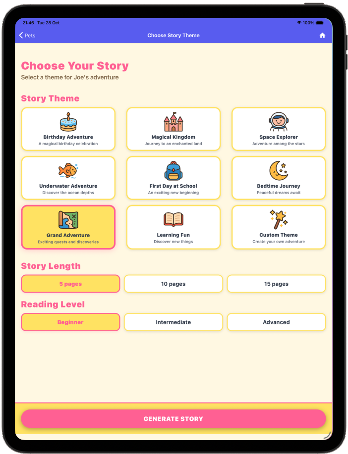 ImagineAI App Screenshot